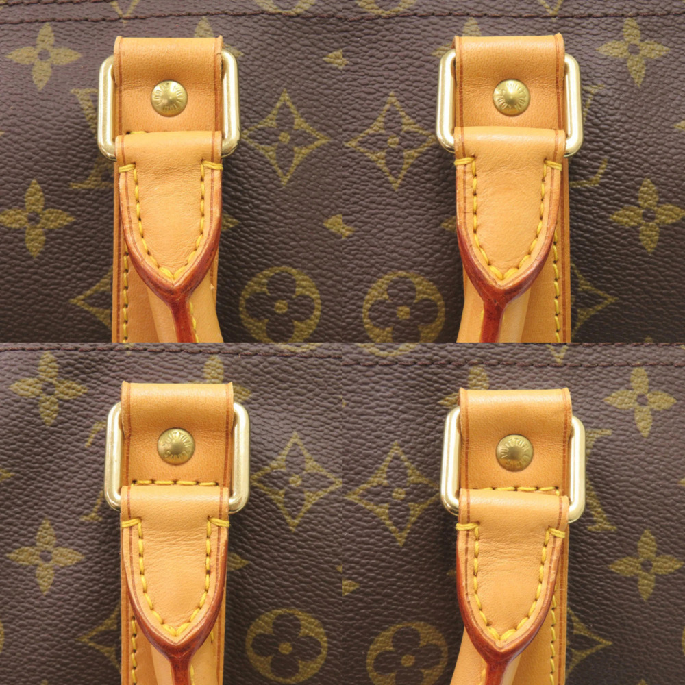LOUIS VUITTON Authentic Brown Monogram Keepall 55 Boston Bag - Picture 7 of 10